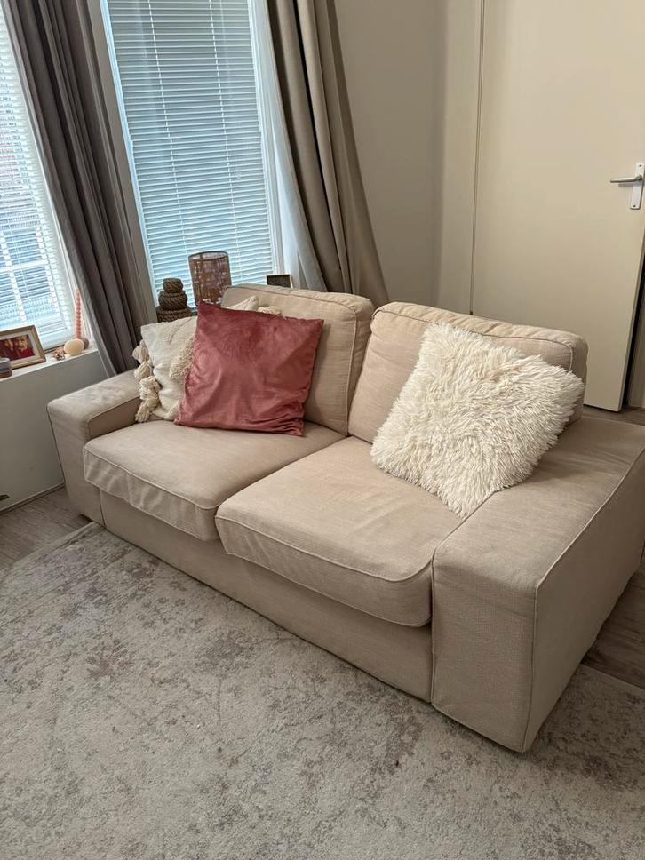 Ikea Kivik bank, Huis en Inrichting, Banken | Sofa's en Chaises Longues, Zo goed als nieuw, Tweepersoons, 75 tot 100 cm, Ophalen