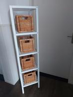 Te koop leuk rek met 4 mandjes, Ophalen, Gebruikt