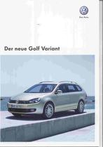 Der neue Volkswagen Golf Variant (Golf VI / 6) (sept. 2009), Ophalen of Verzenden, Nieuw, Volkswagen