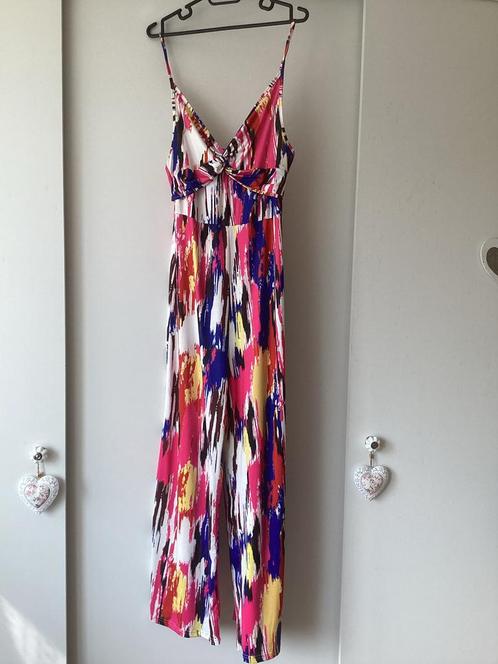 Zomerse Jumpsuit met Print, Kleding | Dames, Jumpsuits, Zo goed als nieuw, Maat 38/40 (M), Overige kleuren, Ophalen of Verzenden