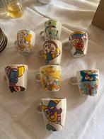 Douwe Egberts Mosa Mokjes Clemens Briels (set van 8), Ophalen of Verzenden