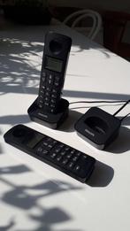 Philips D21x Duo vaste telefoon, 2 handsets, Gebruikt, Ophalen of Verzenden, 2 handsets