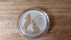 2 Oz Lunar Series III Year of The Rabbit 2023, Postzegels en Munten, Verzenden, Losse munt, Zilver
