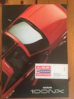 Folder van Nissan 100 NX, 1991 met prijslijst, Ophalen of Verzenden, Nieuw, Nissan