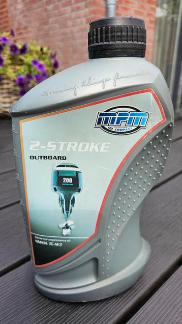 MPM 2-takt Olie TC-W3 - 1 Liter - Buitenboordmotor beschikbaar voor biedingen