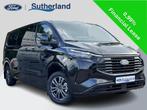 Ford Transit Custom 320 2.5 PHEV L2H1 Limited DC | SCI | 233, Auto's, Bestelauto's, Gebruikt, Euro 6, 4 cilinders, Zwart