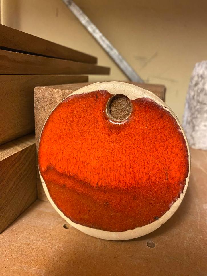 Welte Steengoed Glazuur KGS-66 Oranje, Antiek en Kunst, Antiek | Keramiek en Aardewerk, Ophalen of Verzenden