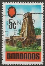 Barbados, Ophalen of Verzenden, Gestempeld, Midden-Amerika