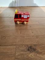 Houten Speelgoed Brandweerauto, Ophalen of Verzenden, Zo goed als nieuw, Jongen of Meisje