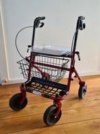 Multi motion rollator rood, Ophalen, Opvouwbaar, Gebruikt
