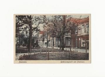 Zaandam - Gedemptegracht met Plantsoen (voor 1920) beschikbaar voor biedingen