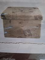 Leuke hockers opslagkist van stof, Ophalen of Verzenden, Minder dan 50 cm, Minder dan 50 cm