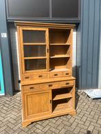 Houten kast met deuren en lades, Ophalen, Gebruikt, 100 tot 150 cm, Met lade(s)