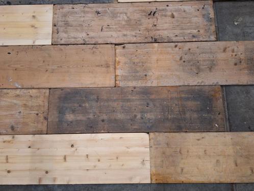 Kaasplanken  sloophout  planken  meubelpanelen vloer wand, Doe-het-zelf en Verbouw, Hout en Planken, Gebruikt, Plank, Minder dan 25 mm