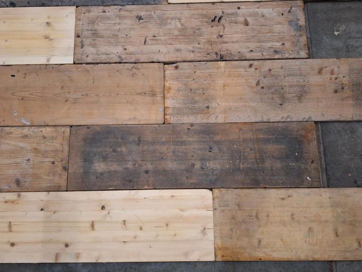 Kaasplanken  sloophout  planken  meubelpanelen vloer wand, Doe-het-zelf en Verbouw, Hout en Planken, Gebruikt, Plank, Minder dan 25 mm