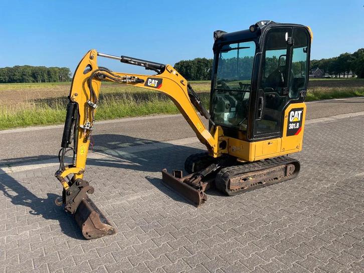 Caterpillar 301.8 minigraver (bj 2019), Zakelijke goederen, Machines en Bouw | Kranen en Graafmachines, Graafmachine