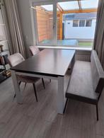 Fibonacci Presto Uitschuifbare Eettafel 160/220*92cm, Ophalen, Gebruikt, 50 tot 100 cm, Vijf personen of meer