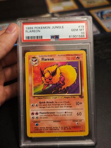 🔥 Psa 10 - Flareon 19 jungle  beschikbaar voor biedingen