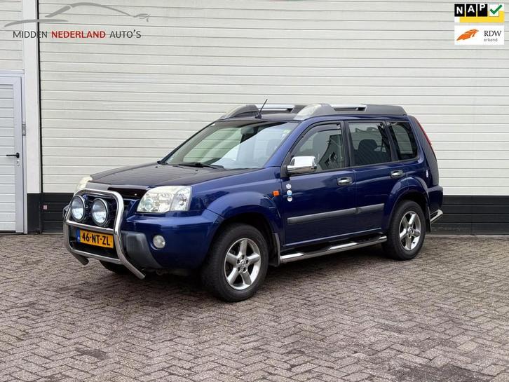 Nissan X-Trail 2.5 Luxury APK * TREKHAAK * NETTE STAAT *, Auto's, Nissan, Bedrijf, Te koop, X-Trail, 4x4, ABS, Airbags, Airconditioning