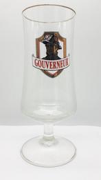 Lindeboom Bierglas op voet Gouverneur 1991 , Verzamelen, Biermerken, Ophalen of Verzenden, Gebruikt, Glas of Glazen, Overige merken
