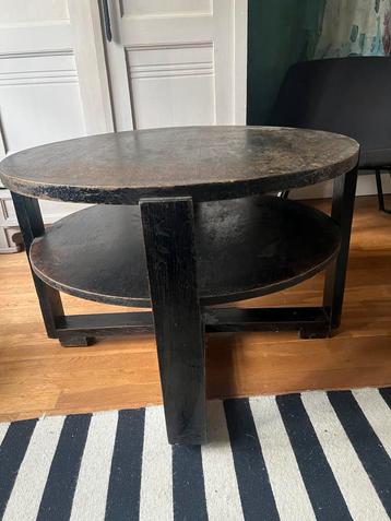 Art deco Ronde Salontafel beschikbaar voor biedingen
