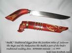 T.k.a. Badik uit Indonesië., Ophalen of Verzenden, Overige soorten, Azië, Mes of Dolk