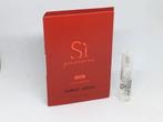 Parfum proefje Si Passione Eclat Armani 1,2 ml edp, Verzenden, Nieuw