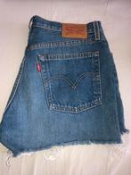 Levi’s 501 korte broek mt 28 donker blauw, Blauw, W28 - W29 (confectie 36), Ophalen of Verzenden, Zo goed als nieuw