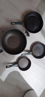 ikea pannen set, Huis en Inrichting, Keuken | Potten en Pannen, Ophalen, Gebruikt, Overige materialen, Wok