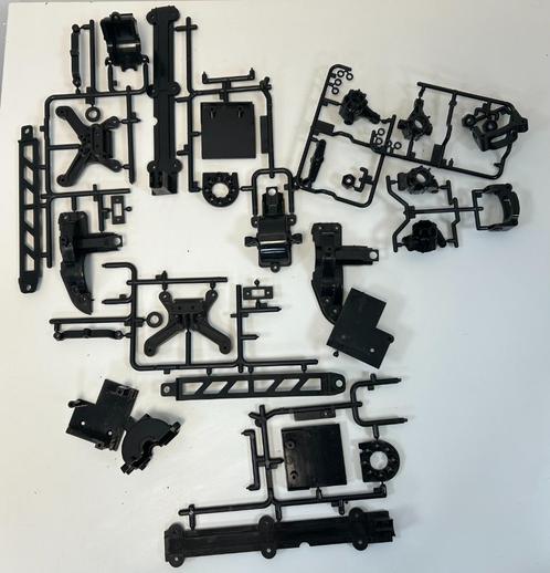 Restant Tamiya DF-01 chassis 1/10 rc auto onderdelen, Hobby en Vrije tijd, Modelbouw | Radiografisch | Auto's, Nieuw, Onderdeel