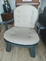 Mooie vintage dames fauteuil, Huis en Inrichting, Fauteuils, Ophalen, 75 tot 100 cm, Zo goed als nieuw, Stof