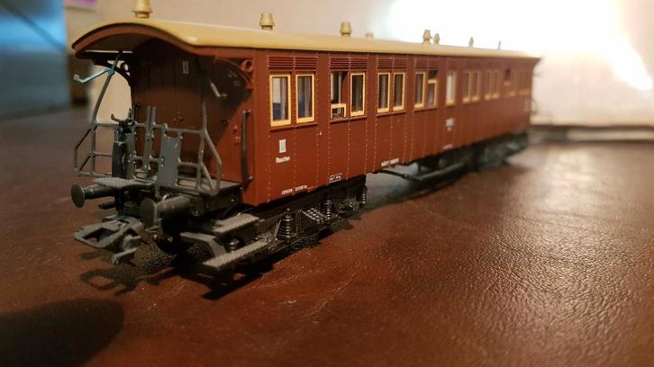 Märklin 4213 Personenrijtuig van de K.W.st.E, Hobby en Vrije tijd, Modeltreinen | H0, Nieuw, Wagon, Wisselstroom, Märklin, Ophalen of Verzenden