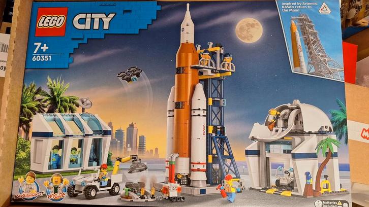 LEGO 60351 Space Rocket Lanceercentrum *SEALED*, Kinderen en Baby's, Speelgoed | Duplo en Lego, Nieuw, Lego, Complete set, Ophalen of Verzenden
