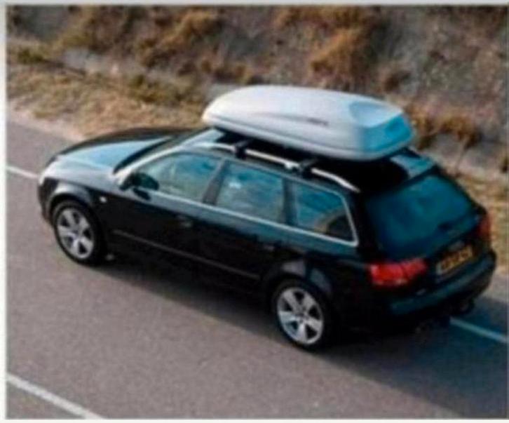 Te huur grote dakkoffer hapro carver 8.5 (Westland) voor hee, Auto diversen, Dakkoffers, Ophalen