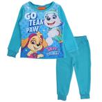Paw Patrol Fleece Pyjama Bleu - Maat 92-98-104-110-116-128, Nacht- of Onderkleding, Meisje, Paw patrol, Nieuw