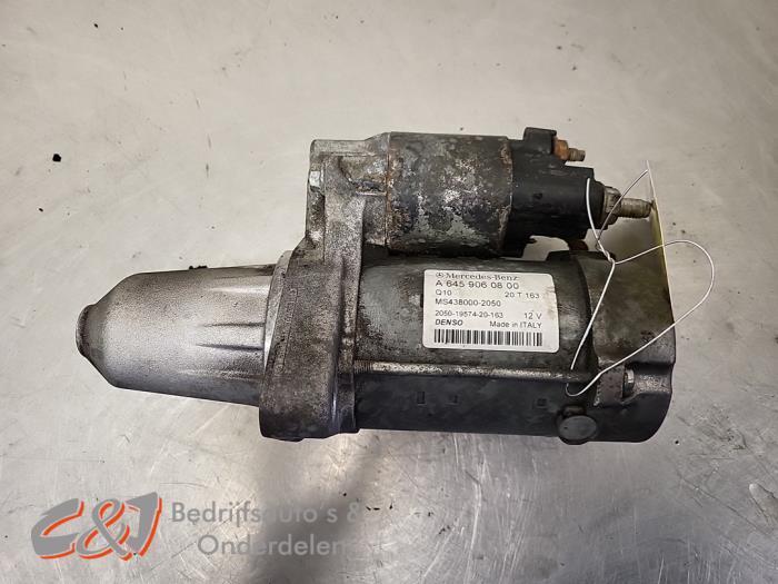 Startmotor van een Mercedes Sprinter, Auto-onderdelen, Motor en Toebehoren, Mercedes-Benz, Gebruikt, 3 maanden garantie, Ophalen of Verzenden