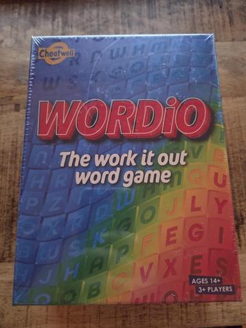 202505: Cheatwell Games Wordio | The Work It Out Word Game beschikbaar voor biedingen
