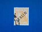 Postzegel Berlijn 1948 Opdruk Zwart Berlijn 25 Pfennig 24-01, Postzegels en Munten, Verzenden, BRD, Gestempeld