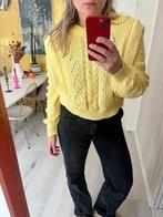 Trui Mango maat L, Maat 38/40 (M), Mango, Geel, Ophalen of Verzenden