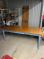 Houten vintage eettafel, Huis en Inrichting, Tafels | Eettafels, Ophalen, Gebruikt, 50 tot 100 cm, 150 tot 200 cm