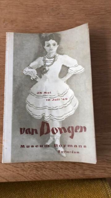Catalogus expositie van Dongen  beschikbaar voor biedingen