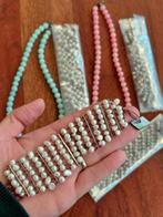 Parel armbanden & edelsteen halskettingen, Hobby en Vrije tijd, Kralen en Sieraden maken, Onbekend, Ophalen of Verzenden, Zo goed als nieuw