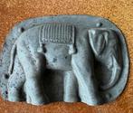 Antieke Chocolademal Olifant Letang Fils Paris eenzijdig mal, Antiek en Kunst, Curiosa en Brocante, Ophalen of Verzenden