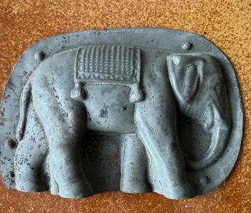Antieke Chocolademal Olifant Letang Fils Paris beschikbaar voor biedingen