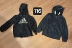 2 vesten maat 116, Adidas, Jongen of Meisje, Trui of Vest, Ophalen of Verzenden