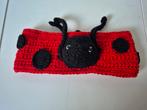 Zelfgehaakte Haarband LIEVEHEERSBEESTJE, Ophalen of Verzenden, Nieuw, Maat 38/40 (M), Muts
