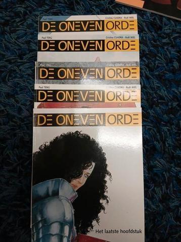 Stripboeken De oneven orde 5 stuks serie incl verz beschikbaar voor biedingen