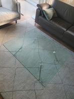 Design salontafel Henk Vos, van Beek Maupertuus 100x120, Ophalen, Gebruikt, Rechthoekig, 50 tot 100 cm