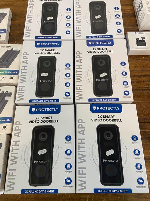 Video deurbel 4k protectly, Huis en Inrichting, Deurbellen, Nieuw, Ophalen