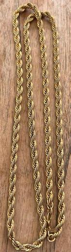 Monet Vergulde Ketting - Jaren '80, Ophalen of Verzenden, Gebruikt, Goud